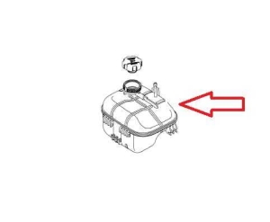 Zbiornik płynu chłodzącego Opel Astra H