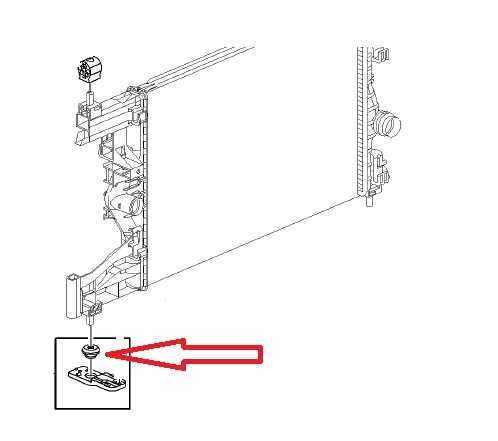 Odbój gumowy chłodnicy