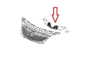 Pokrywa kraty górnej chłodnicy Opel Astra J