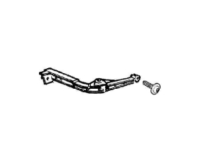 Wkręt montażowy ślizgu zderzaka tylnego