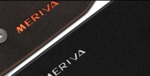 oryginalne dywaniki welurowe Opel Meriva b brązowe