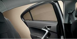 oryginalne osłonki przeciwsłoneczne szyb tylnych Opel Insignia hatchback