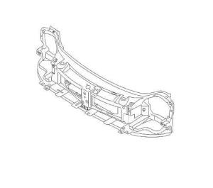 Wzmocnienie czołowe Opel Vivaro A
