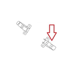 Wspornik lewy błotnika przedniego Opel Vivaro A