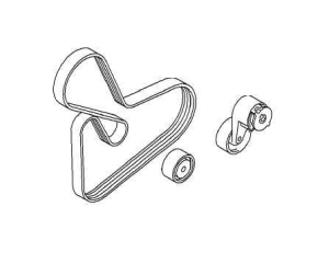 Zestaw paska napędowego Vivaro A