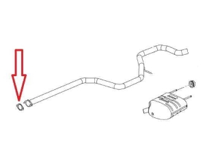 Uszczelka rury wydechowej