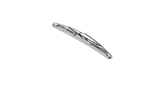 Pióro wycieraczki tylnej Opel Zafira C