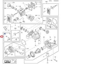 łącznik przewodów sprzęgła mechanizmu różnicowego Insignia A