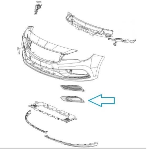 Kratka halogenu Astra K