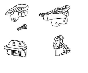 Zestaw naprawczy przednich reflektorów Astra K