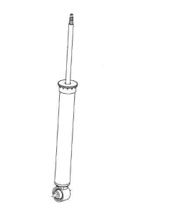 Tylny amortyzator Astra K