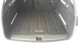 Oryginalna dwustronna mata bagażnika Opel Astra v kombi