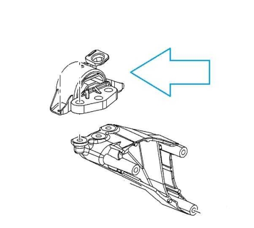 Poduszka silnika Opel