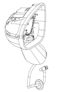 Lusterko zewnętrzne Meriva b