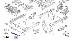 Linka fotela Opel Vectra C fotele elektryczne przód/tył