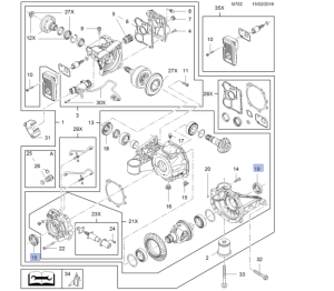 Uszczelka wał napędowy Opel Insignia 