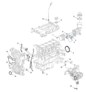 Uszczelnienie obudowy filtra oleju