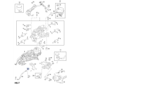 Uszczelka przewodu siłownika sprzęgła vivaro