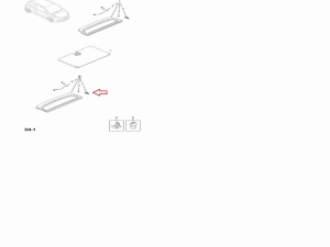 półka tylna opel corsa d