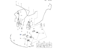 Zaślepka spryskiwacza reflektora Astra J GTC
