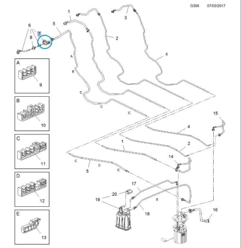 Zawór sterowania parowania paliwa