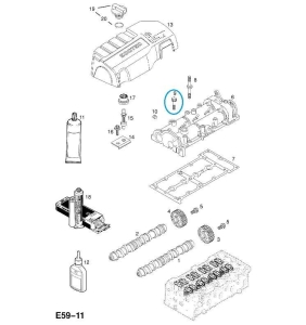 Śruba pokrywy zaworów Astra H Z13DTH