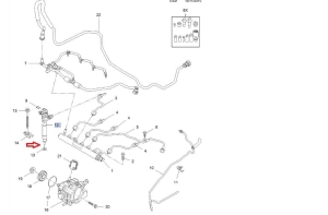 oryginalny regenerowany wtryskiwacz paliwa opel vivaro b 16D - R9M-MD,ME