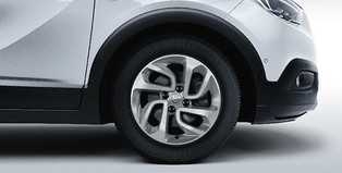 Komplet felg aluminiowych 16" Opel Crossland x