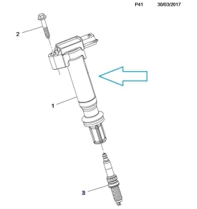 Moduł cewki zapłonowej B12XHT