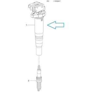 Moduł cewki zapłonowej A16NHT, D16XHT Grandland X