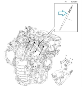 Świeca żarowa B16DTH Grandland X