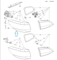 Lampa tył Astra K kombi