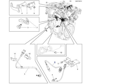 sonda lambda opel insignia 2,0 diesel