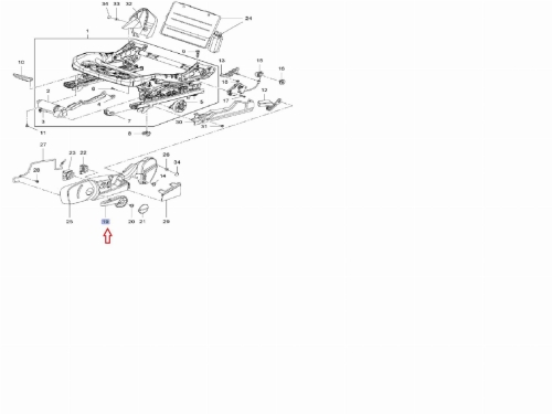 rączka podnoszenie fotela opel insignia a beżowa