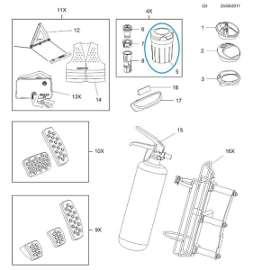 Popielniczka Astra K 