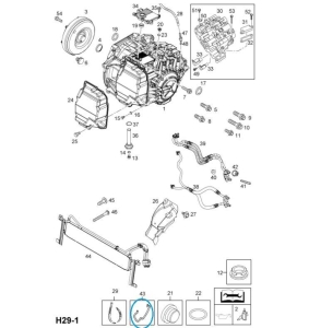 Zabezpieczenie przewodu olejowego skrzyni automatycznej 