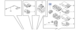 przełącznik blokowania drzwi opel insignia a