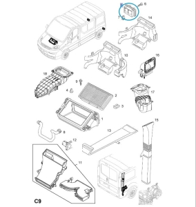 Kratka wentylacyjna Vivaro A