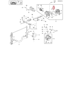 uszczelka pompa wody opel b20dth