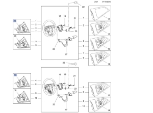 wyłącznik tempomatu opel mokka