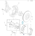Przednie klocki hamulcowe Opel Insignia B