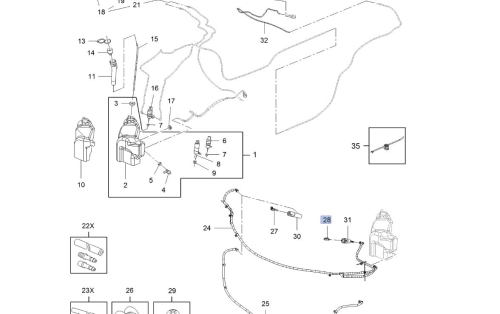 dysza spryskiwacza reflektora insignia a po lift