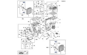 zestaw uszczelek zaworu rozprężnego klimatyzacji opel zafira c, astra j