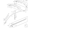 Wypraska przedniej szyby Astra K