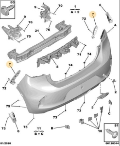 Ślizg tylnego zderzaka 