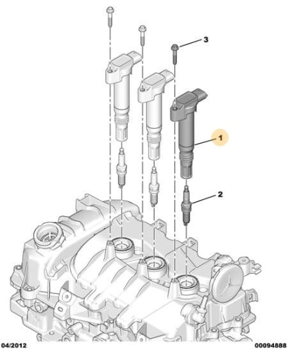 Cewka zapłonowa benzyna 1.2