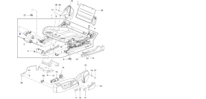 silnik fotela opel insignia a