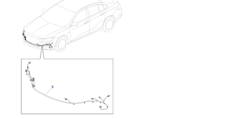 WIĄZKA ZDERZAKA PRZÓD OPEL INSIGNIA B
