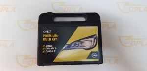 zestaw żarówek zapasowych corsa E, Combo D, Adam