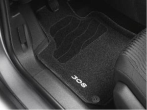 oryginalne dywaniki welurowe igłowe  peugeot 308 hb